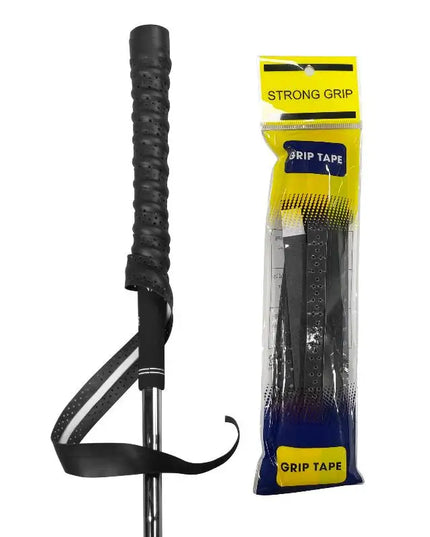 PU Leather Golf Club Grip Tape, Non-Slip Sweatproof, Quick and Easy Replacement, Enhances Swing Stability