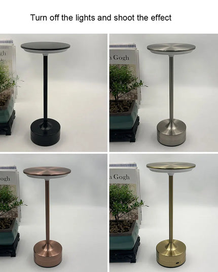 LED Table Lamp USB Rechargeabl Portable  Touch Sensor Desktop Night Light Bedroom Night Light Reading Lamps Decor Light