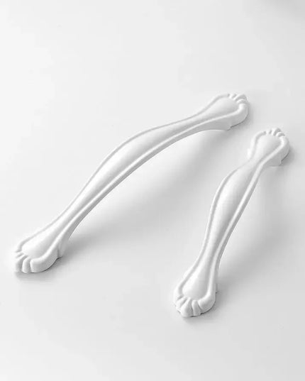 Handles Drawer Cabinet Furniture Kitchen Handles for Cabinet Knob Door Drawer Furniture Kitchen Knob Simplicity Fuji White
