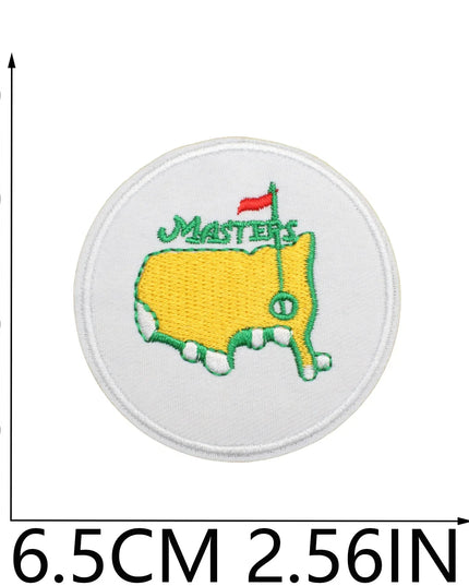 GOLF Emblem Clothing Accessories Badge Sticker Embroidered Embroidery Sticker Iron-on Patches