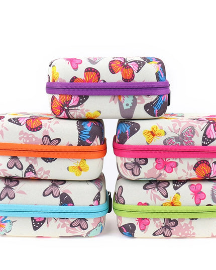Travel Essentials Oil Storage Bag White Butterfly 15/12 Slots for 5ML 15ml Essential Oil Storage Case 10ml Display Organizadores