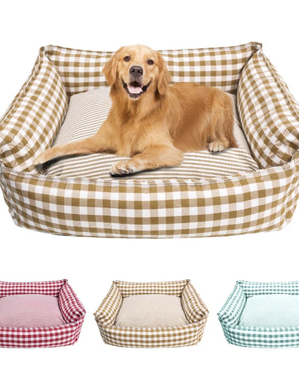 Bed For Dog Cats Puppy House Kennel For Indoor Dogs Small Medium Cat Pet Sofa Sleeping Bed Furniture Pet Supplies Accessories