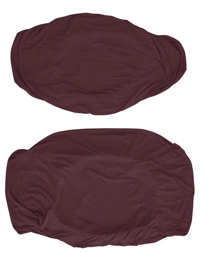 2pcs/set Jacquard RV Dinette Cushions Covers Stretch Camper Sofa Seat Covers Adjustable Dining Seat Covers Bench Backrest Decor