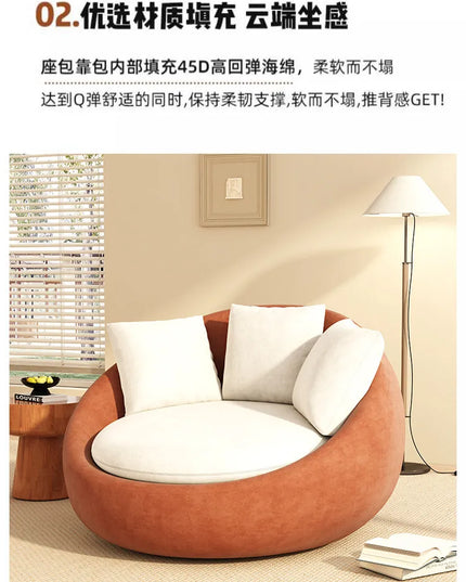 Gaming Puffs Living Room Sofas Pouf Velvet Modern Children Living Room Sofas Individual Curved Tumbonas Playa Trendy Furniture