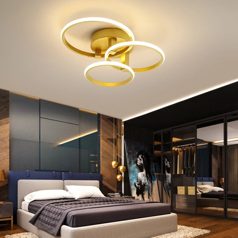 Modern Led chandeliers For Living Room Studyroom Bed Room Lamp lampara techo decoration salon led chandelier light fixtures