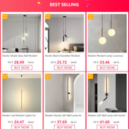Modern Led Chandeliers Lighting Decoration Bedroom Dining Table Pendant Lights Living Room Kitchen Hanging Lamp Luxury Lustres