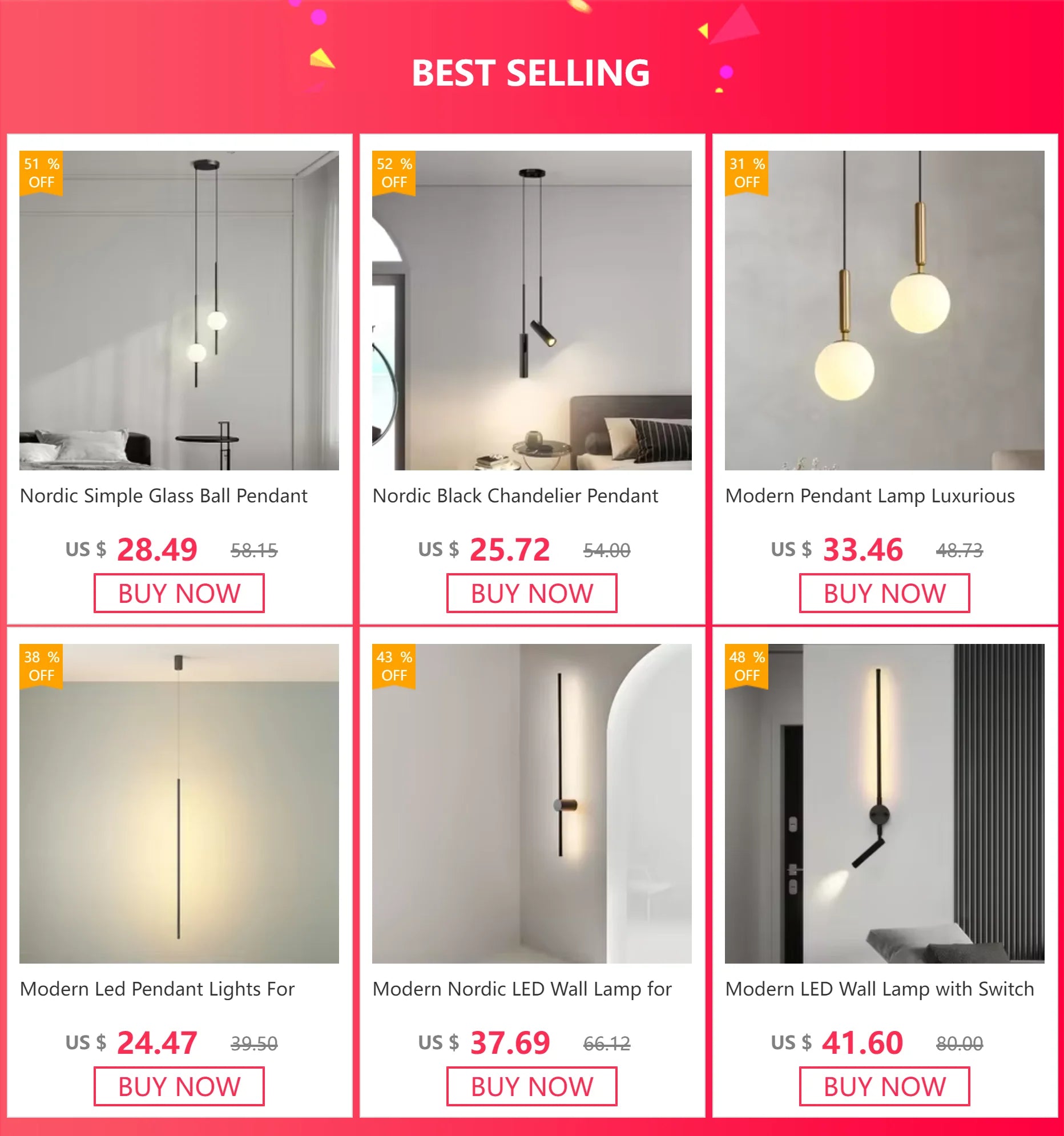 Modern Led Chandeliers Lighting Decoration Bedroom Dining Table Pendant Lights Living Room Kitchen Hanging Lamp Luxury Lustres
