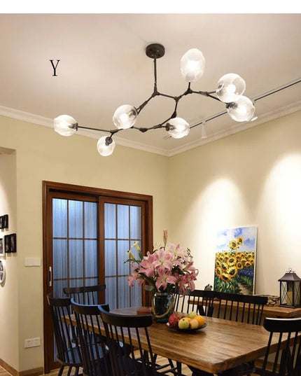 Modern LED Chandelier Lighting for Dining Living Room Decoration Lights Nordic Chandeliers Indoor Lighting Hanging Light Fixture