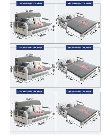 #For Sofa Bed 3 Seater Convertible Mechanism Sofabed Folding Sofa Bed Pull Out Living Room Sofas*