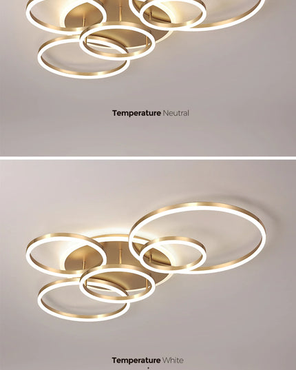 Modern LED Ceiling Chandelier Lighting For Home Living Study Room Bedroom Dimmable Ceiling lamp Indoor Lighting decoration Lamps