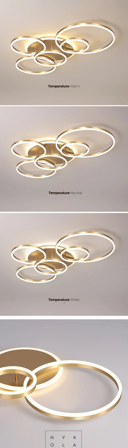 Modern LED Ceiling Chandelier Lighting For Home Living Study Room Bedroom Dimmable Ceiling lamp Indoor Lighting decoration Lamps