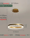 Gold  50cm / Warm White No Remote