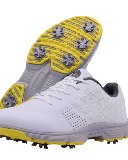 Waterproof Golf Shoes for Men Spikeless Outdoor Golf Sport Training Sneakers Classic Mens Golf Trainers Big Size 13 14