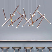 Modern Home Decoration Led Ceiling Chandelier Kitchen Stairs Lighting Lamp Living Room Decor Designer Chandeliers Dining Loft