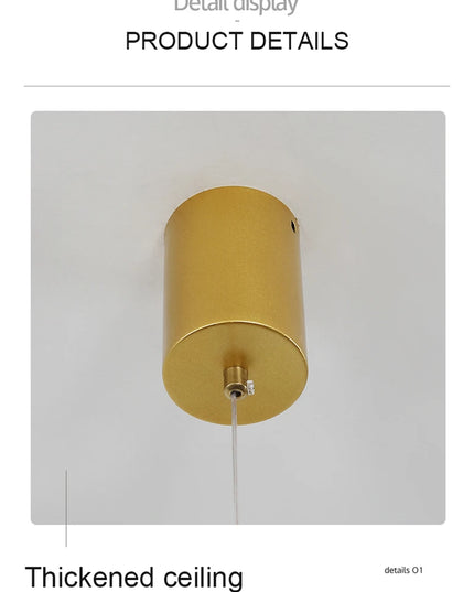 Modern LED Ceiling Chandelier Indoor Lighting Dining Table Chandelier Pendant Hanging Light Living Room Decoration Kitchen Lamp