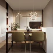 Modern LED Ceiling Chandelier Dining Table Indoor Lighting Chandeliers Kitchen Pendant Light Living Room Decoration Hanging Lamp