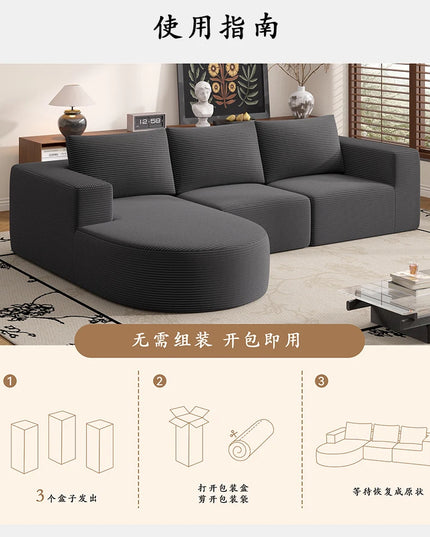 Puff Vacuum Compressed Sofa Italian Minimalist Modern Lounges Living Room Sofas 2 Seater Floor Woonkamerbanken Home Furniture