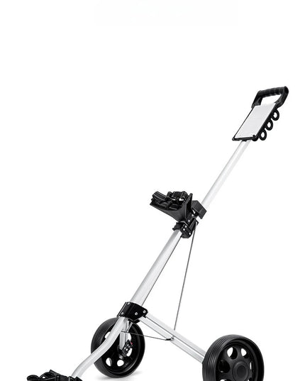 PGM Golf Trolley 2 Wheels Foldable Hand Push Pull Bag Hand-cart Golf Course QC002