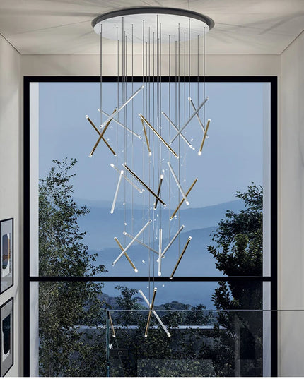 Modern Home Decoration Led Ceiling Chandelier Kitchen Stairs Lighting Lamp Living Room Decor Designer Chandeliers Dining Loft