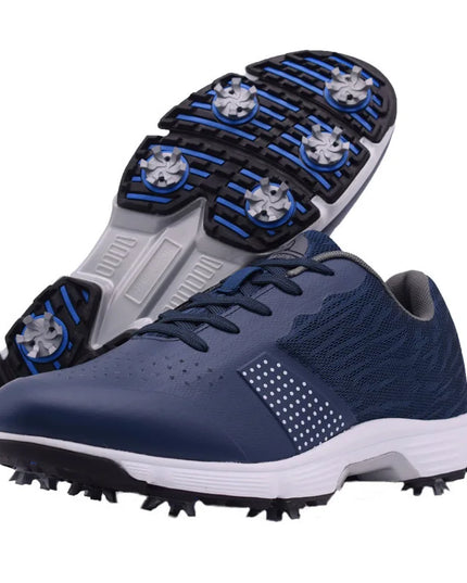 Waterproof Golf Shoes for Men Spikeless Outdoor Golf Sport Training Sneakers Classic Mens Golf Trainers Big Size 13 14