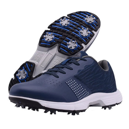 Waterproof Golf Shoes for Men Spikeless Outdoor Golf Sport Training Sneakers Classic Mens Golf Trainers Big Size 13 14