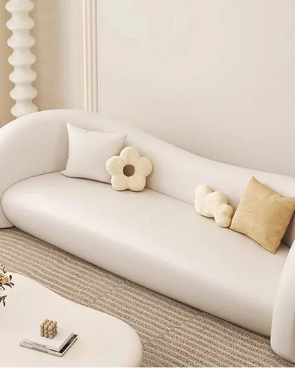 nordic living room Sofas minimalist lazy luxury europe Sofas family white salas y sofas muebles elegantes modernos Furniture