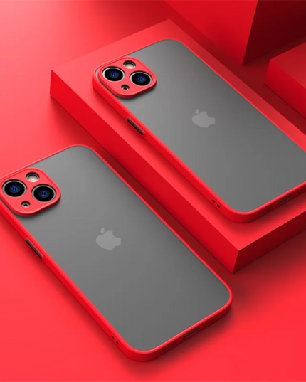 Jingjia Armor Bumper Shockproof Case For iPhone 15 11 12 13 Mini 14 Pro XR X Xs Max 7 8 Plus SE 2020 Silicone Hard Cover Capa