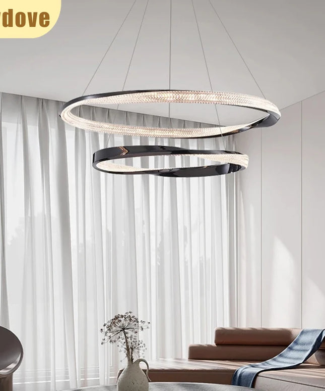 Modern Light Luxury Villa LED Chandelier Italian Art Living Room Hotel Restaurant Kitchen Home Decoration Lighting Fixtures
