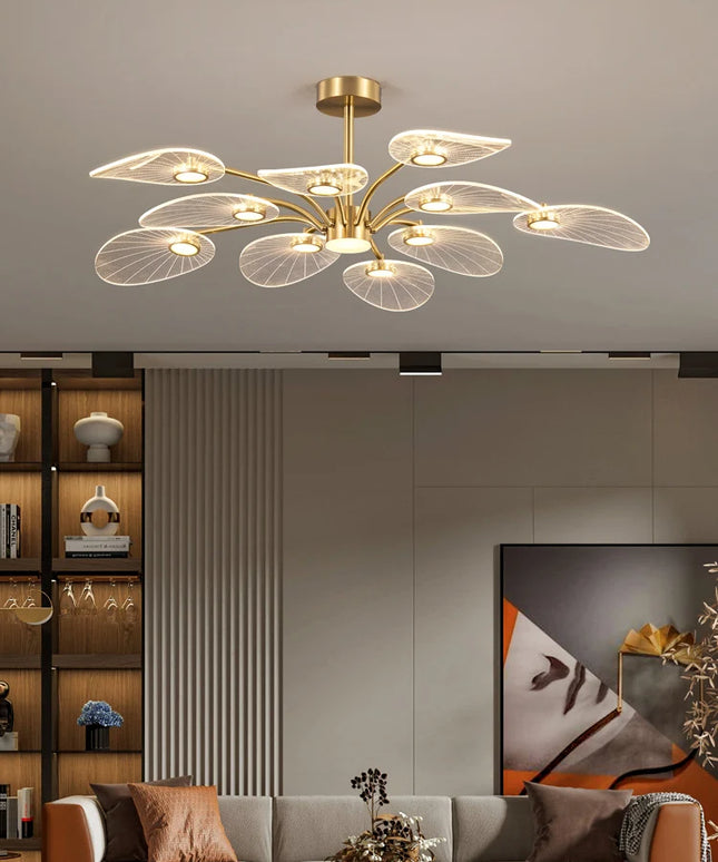 Modern LED Chandelier Suitable For Villa Living Room Ceiling Lights Art Bedrooms Kitchens Home Decoration Lamp Indoor Lighting