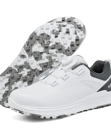 Golf Sneakers Waterproof Golfer Sport Shoes male Golf Non Slip Golfing Shoes Outdoors Golf Turf Comfortable Walking Shoes Men