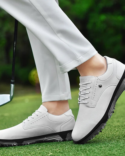 Waterproof Golf Shoes Men Golf Sneakers Men Outdoor Golfing Footwear Walking Sport Caddie Shoe