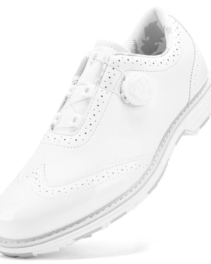 New Men's Golf Shoes Are Easy To Put On And Take Off. Made Of Genuine Leather Material, They Are Non Slip And Casual Sports Shoe