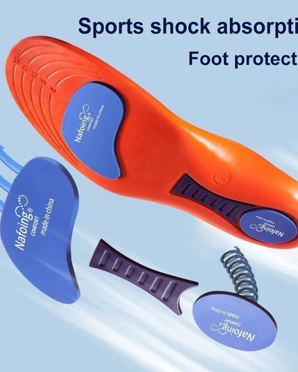 Sport Orthopedic Insoles for Feet Men Women EVA Breathable Shock Absorption Shoes Insole for Running Basketball Sport Care Pads