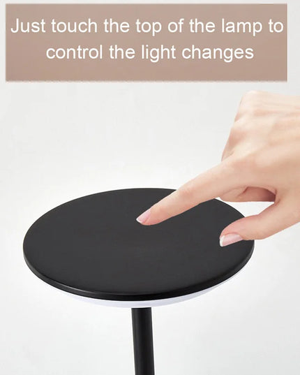 LED Table Lamp USB Rechargeabl Portable  Touch Sensor Desktop Night Light Bedroom Night Light Reading Lamps Decor Light