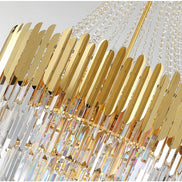 Modern Chandeliers for Living Room Chandelier Luxury Crystal Chandelier Ceiling Lights Lustre Salon Loft Pendant Lighting Lamps