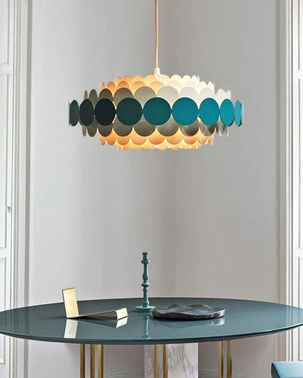 Modern Creative Dining Room Chandelier LED Colorful Hanging Light Bedroom Home Indoor Minimalist Living Room Pendant Lights