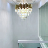 Modern Chandeliers for Living Room Chandelier Luxury Crystal Chandelier Ceiling Lights Lustre Salon Loft Pendant Lighting Lamps