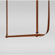 Modern LED Leather Chandelier Minimalist long chandelier For Living Room Kitchen Island Decor Dining Table Hanging Lamp fixtures