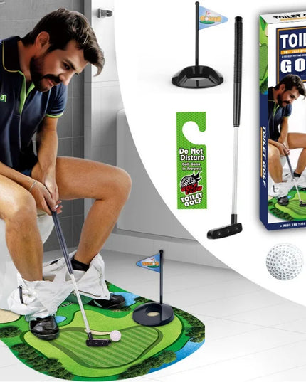 A Set of Five Toilet Golf Balls, A Fun and Leisure Golf Ball Set for The Toilet, Perfect As A Gift for Dad or Boyfriend.