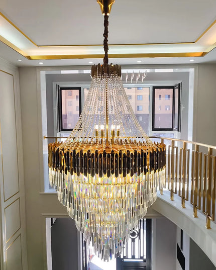 Modern Chandeliers for Living Room Chandelier Luxury Crystal Chandelier Ceiling Lights Lustre Salon Loft Pendant Lighting Lamps