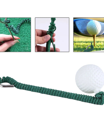 Golf Driving Ball Swing Hit Training Aid Portable Golf Practice Training Rope Ball Air Flow Golf Balls For Practice Accessories