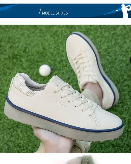 Golf Shoes Men New Comfortable Non-slip Outdoor Couple Golfer Training Spikeless Casual Golf Sports and Leisure Sneakers