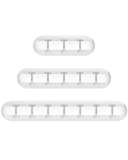 Cable Cord Wire Organizer Silicone USB Cable Winder Management Clips Self Adhesive for Mouse Keyboard Headset For iPhone Huawei