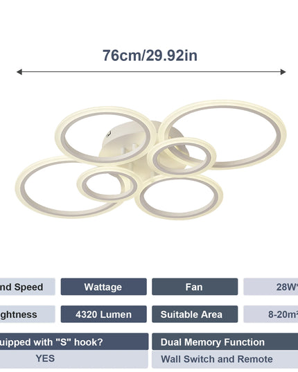 Modern LED Ceiling Chandelier Lighting For Home Living Study Room Bedroom Ceiling lamp Indoor Lighting decoration Lamps