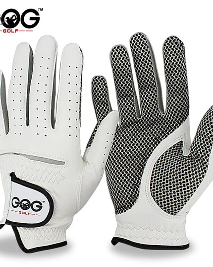 Pack 1 Pc Golf Gloves Men's Left/Right Hand Soft Breathable Pure Sheepskin With Anti-slip Granules Golf Gloves Golf Men