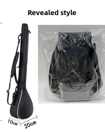 Foldable Golf Clubs Bag Beginner Practice Golf Gun Bag Oxford Cloth Portable Club Storage Bags Professional Sports Accessories