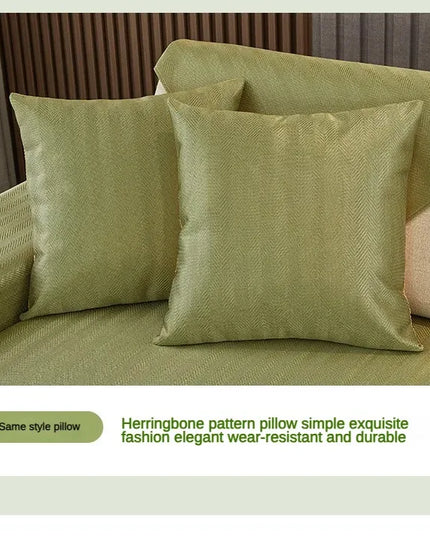 Ice Silk Sofa Cushion Summer Summer Cool Cushion Cushion 2023 New Anti slip Backrest Full Cover Cloth Towel Set