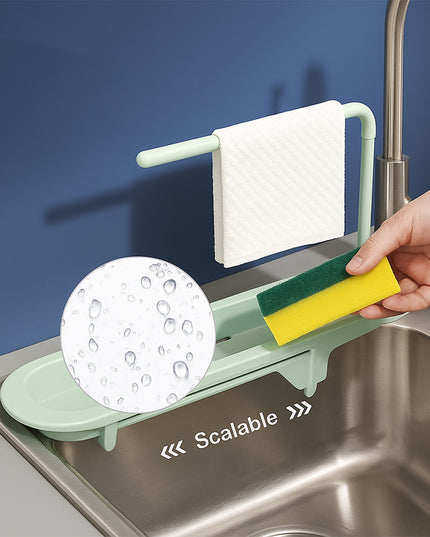 Plastic Telescopic Sink Storage Rack