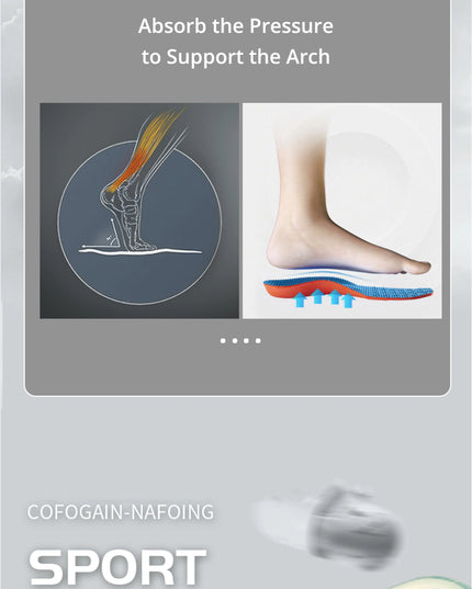 Sport Orthopedic Insoles for Feet Men Women EVA Breathable Shock Absorption Shoes Insole for Running Basketball Sport Care Pads