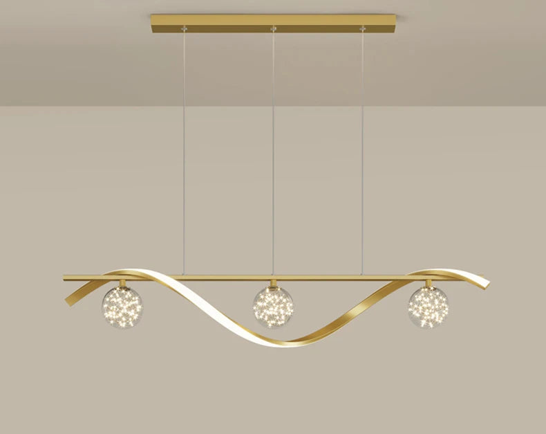 New Modern Led Chandelier For Living Room Dining Room Kitchen Ceiling Pendant Lights Nordic Minimalist Dining Tables Lamps